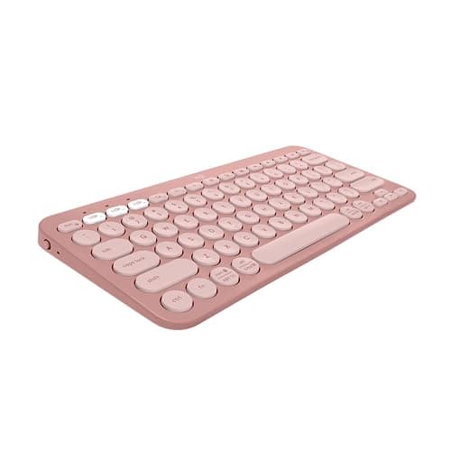 Logitech Pebble Keys 2 K380s Bluetooth Wireless Keyboard - Tonal Rose image