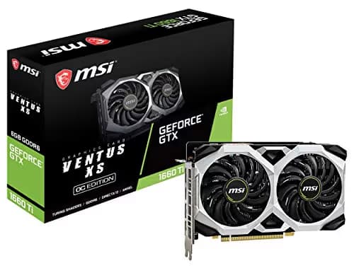 MSI GeForce GTX 1660 Ti VENTUS XS 6G OC GDDR6 image