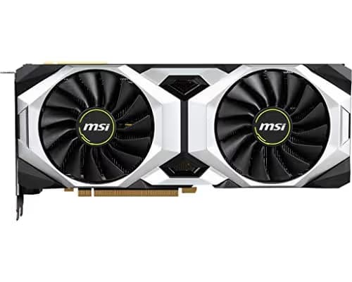 MSI GeForce RTX 2080 VENTUS 8GB GDDR6 Silver / Black image