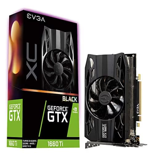 EVGA XC BLACK GAMING GeForce GTX 1660 Ti 6GB GDDR6 Black image