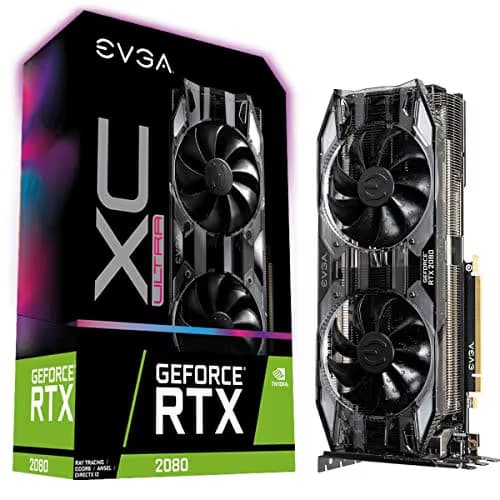 EVGA XC ULTRA GAMING GeForce RTX 2080 8GB GDDR6 Black image