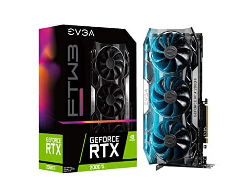 EVGA FTW3 ULTRA GAMING GeForce RTX 2080 Ti 11GB GDDR6 Clear / Black main image