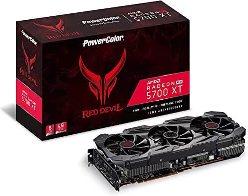 PowerColor Red Devil Radeon RX 5700 XT 8GB GDDR6 Black / Red image