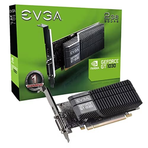 EVGA GeForce GT 1030 SC 2GB GDDR5 Single Slot Graphics Card 02G-P4-6338-KR image