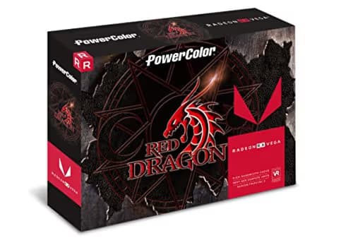 PowerColor Red Dragon Radeon RX VEGA 56 8GB HBM2 Black / Red image