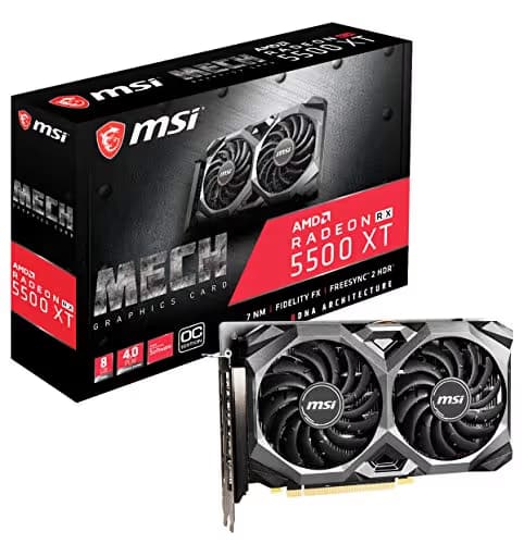 MSI Radeon RX 5500 XT MECH 8G OC image