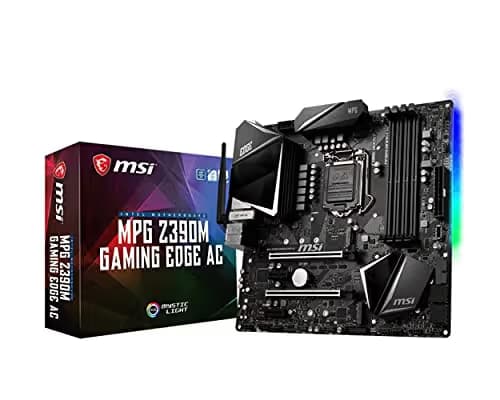 MSI MPG Z390M GAMING EDGE AC LGA 1151 (300 Series) Intel Z390 SATA 6Gb/s Micro ATX Intel Motherboard main image