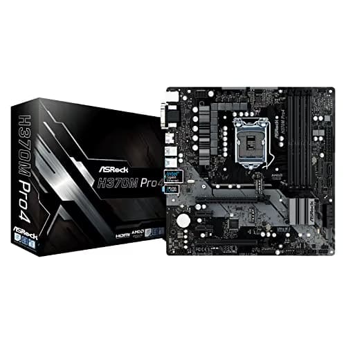 ASRock H370 Pro4 LGA 1151 (300 Series) Intel H370 SATA 6Gb/s ATX Intel Motherboard main image