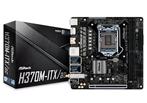 ASRock H370M-ITX/ac LGA 1151 (300 Series) Intel H370 HDMI SATA 6Gb/s USB 3.1 Mini ITX Intel Motherboard main image