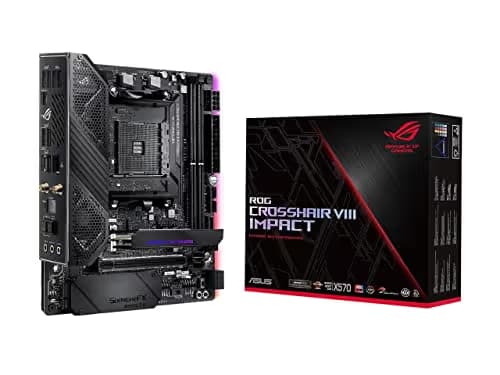 ASUS X570 ROG Crosshair VIII Impact AM4 WIFI DDR4 Mini DTX image