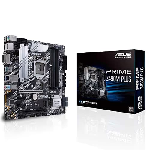 ASUS Prime Z490M-PLUS LGA 1200 Micro-ATX Motherboard image
