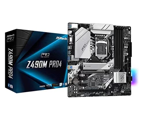 ASRock Z490M Pro4 DDR4 Micro ATX image