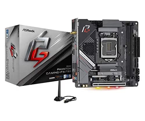 ASRock Z490 Phantom Gaming-ITX/TB3 DDR4 Mini ITX image