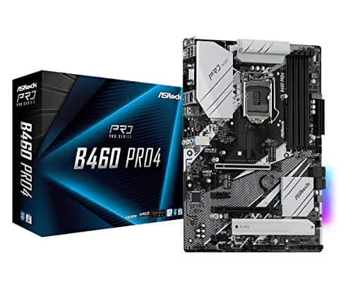 ASRock B460 Pro4 ATX LGA1200 Motherboard image