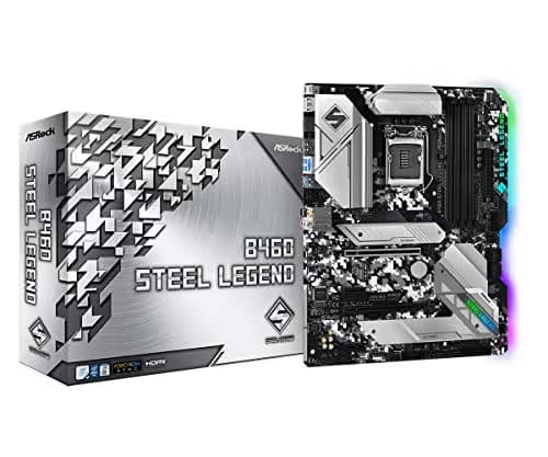 ASROCK B460 STEEL LEGEND Supports 10th Gen Intel® Core™ Processors(Socket 1200) motherboard main image