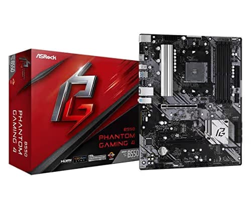 ASROCK B550 PHANTOM GAMING 4 AM4 DDR4 ATX main image