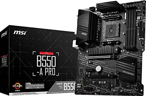 MSI B550-A PRO AM4 DDR4 ATX image