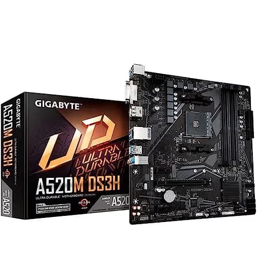 Gigabyte A520 M DS3H AM4 DDR4 Micro ATX image