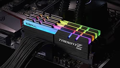 G.Skill Trident RGB Black DDR4-3200 CL16 32GB (4x8GB) image
