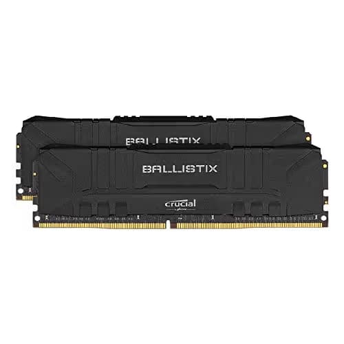 Crucial Ballistix 16 GB (2 x 8 GB) DDR4-3000 CL15 Memory (BL2K8G30C15U4B) image