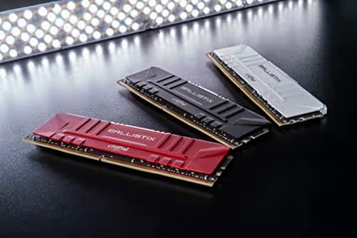 Crucial Ballistix 16 GB (2 x 8 GB) DDR4-3000 CL15 Memory (BL2K8G30C15U4B) image