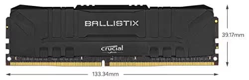 Crucial Ballistix 3600 MHz DDR4 DRAM Desktop Gaming Memory Kit 64GB (32GBx2) White image