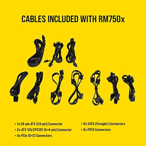 Corsair RM750x (2018) 750W Fully Modular 80+ Gold Certified image