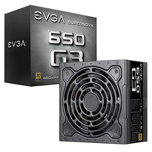 EVGA SuperNOVA 650 G3 650W Fully Modular 80+ Gold image