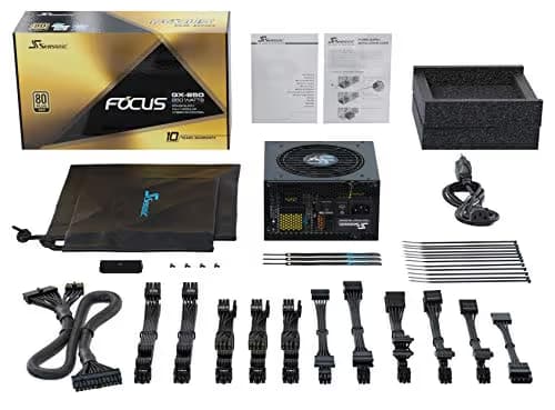 SeaSonic FOCUS PLUS Gold 850W Fully Modular 80+ Gold image