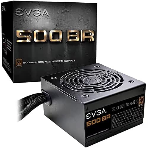 EVGA 500 BR, 80+ BRONZE 500W, 3 Year Warranty, Power Supply image