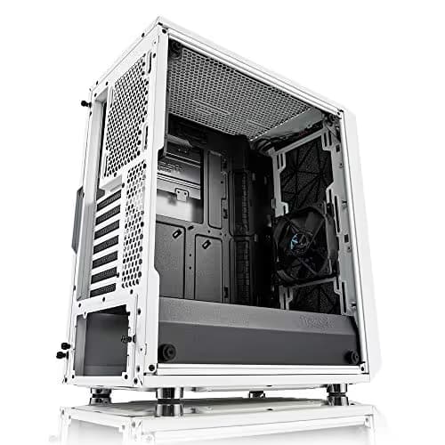 Fractal Design Meshify C ATX Mid Tower White / Black Tempered Glass Side Panel image