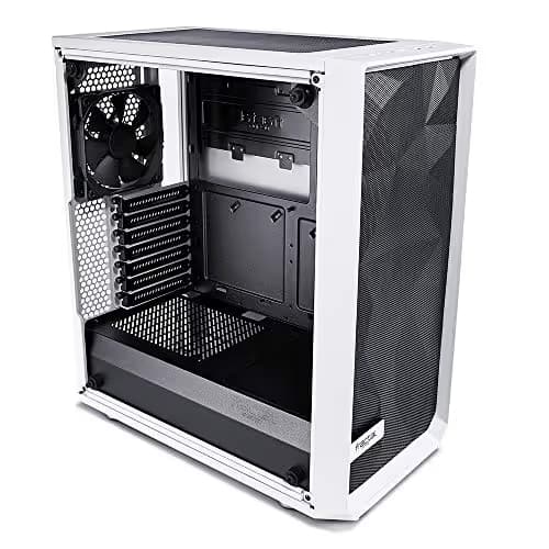 Fractal Design Meshify C ATX Mid Tower White / Black Tempered Glass Side Panel image