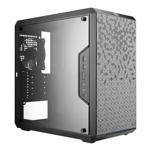 Cooler Master MasterBox Q300L Black Micro ATX Tower Acrylic Side Panel image