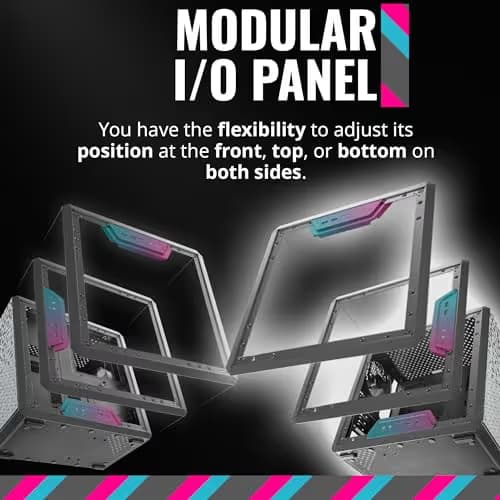 Cooler Master MasterBox Q300L Black Micro ATX Tower Acrylic Side Panel image