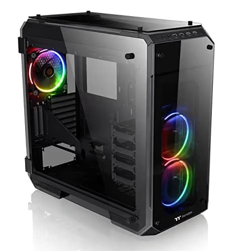 Deepcool Tesseract Mid-Tower Case (Black / Blue, Window) image