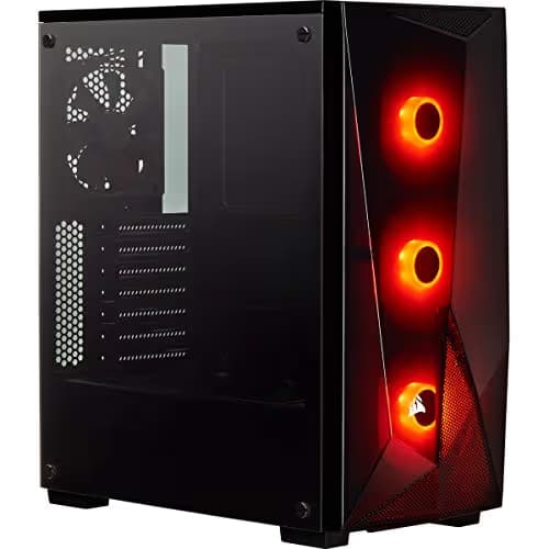 Corsair Carbide Series SPEC-05 CC-9011138-WW Black Steel, Plastic, Acrylic Window Side Panel ATX Mid Tower Gaming Case image