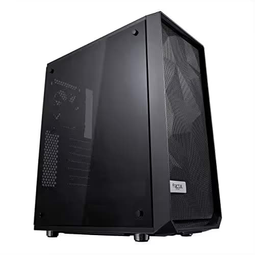 Fractal Design Meshify C ATX Mid Tower Black Tinted Tempered Glass image