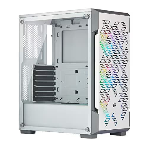 Corsair iCUE 220T RGB Airflow Tempered Glass ATX Mid Tower Computer Case main image