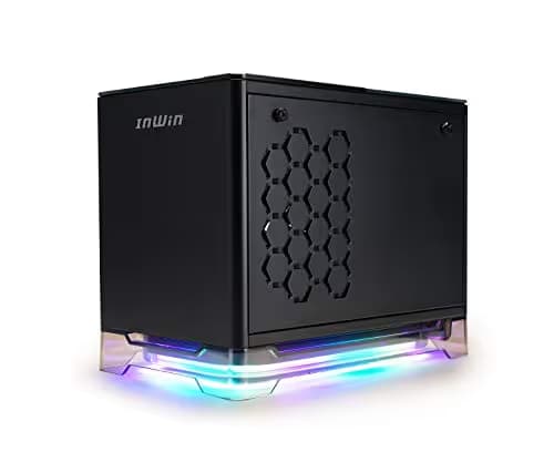 In Win A1 PLUS BLACK Mini-ITX Tower with Integrated ARGB Lighting and 650W 80 PLUS Gold Power Supply image