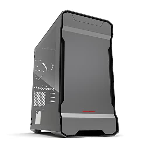 Phanteks EVOLV mATX Tempered Glass Edition Aluminum Exterior RGB Micro Tower Case Gray main image