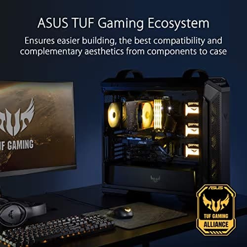 Asus TUF Gaming GT501 ATX Mid Tower Black / Gray with Tempered Glass Side Panel image