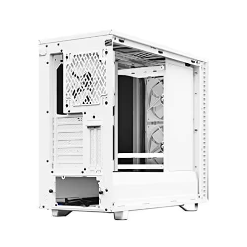 Fractal Design Define 7 White Solid Brushed Aluminum/Steel E-ATX Silent Modular Mid Tower Computer Case image