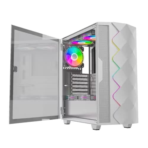 GameMax White Diamond ARGB Mid-Tower ATX image