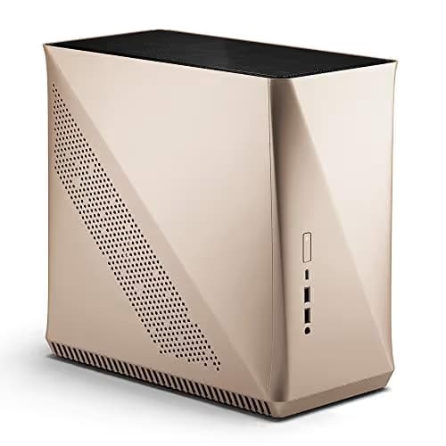 Fractal Design Era ITX Mini Tower Case (Gold with Tempered Glass) image