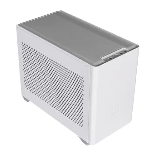 Cooler Master MasterBox NR200 Mini-ITX Desktop White with Front Panel USB 3.2 Gen 1 Type-A image