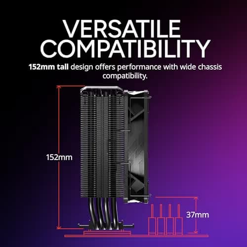 Cooler Master Hyper 212 Pro ARGB Air 159mm Black image