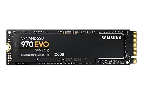 SAMSUNG 970 EVO M.2 2280 250GB PCIe Gen3. X4, NVMe 1.3 64L V-NAND 3-bit MLC Internal Solid State Drive (SSD) MZ-V7E250BW image