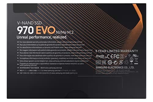 Samsung 970 Evo 500 GB M.2-2280 SSD PCIe 3.0 X4 NVMe image