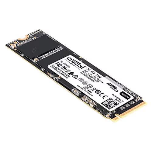 Crucial P1 1TB SSD M.2-2280 PCIe 3.0 x4 NVMe image