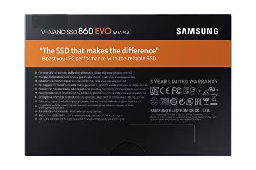 Samsung 860 Evo 1TB SSD M.2-2280 SATA image